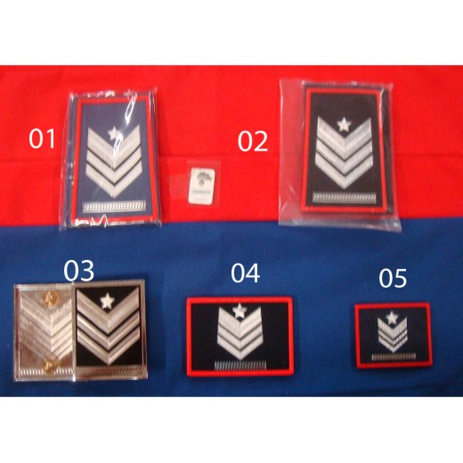 KIT GRADI BRIGADIERE CAPO QUALIFICA SPECIALE CARABINIERI - Q.S. - 