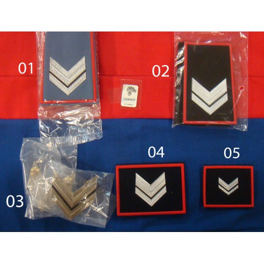 KIT GRADI VICE BRIGADIERE CARABINIERI