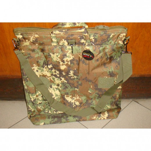 BORSA PORTA CASCO VEGETATO DA TRACOLLA